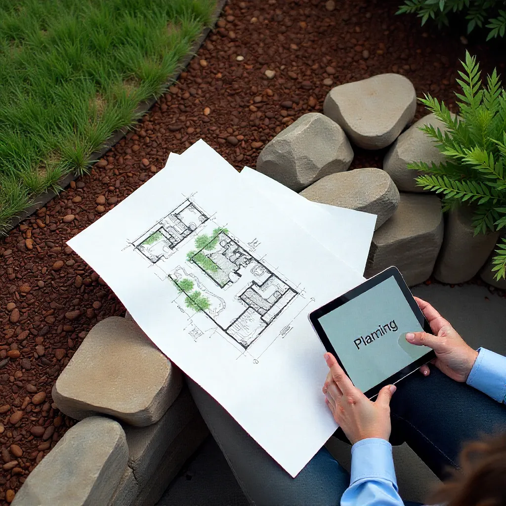Organic composting setup